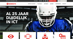Desktop Screenshot of nemesys.nl